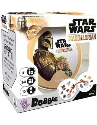 Dobble Star Wars Mandalorian - Juego de Cartas