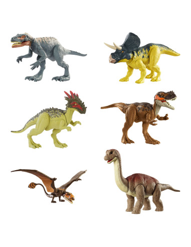 Jurassic World Dinosaurio articulado salvaje, figura de juguete para niños y niñas , modelos surtido