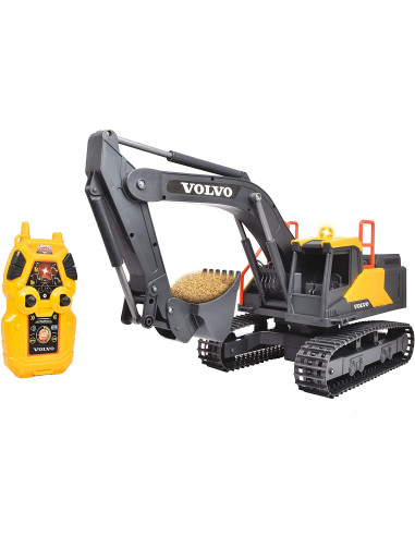 Excavadora de Juguete Volvo con Radio Control 60cm