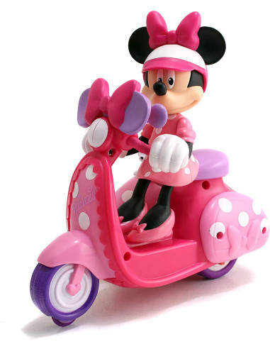 Moto Scooter de Minnie con Control por Infrarrojos, 16 cm