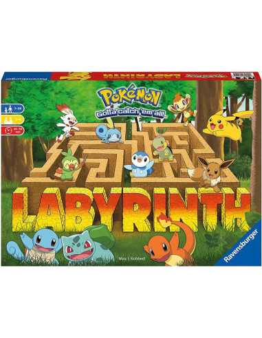 Pokemon Laberinto - Juego de Mesa