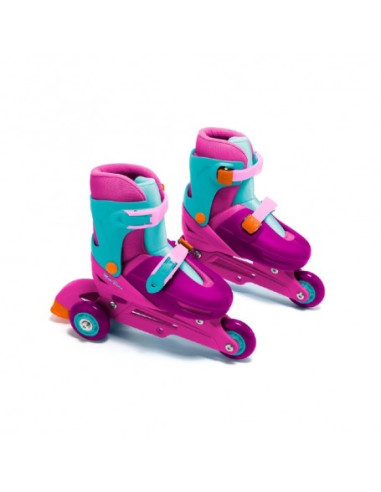 Patines en Linea Convertible Rosa 31 a 34