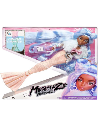 Mermaze Mermaidz - SHELLNELLE - Muñeca de Moda Sirena