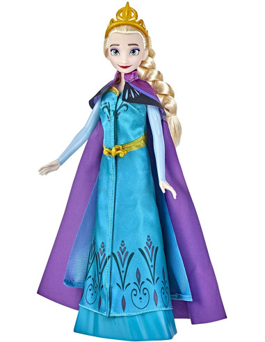 Disney Frozen - Elsa Revelación Real - Muñeca de Elsa con 2 Vestidos en 1