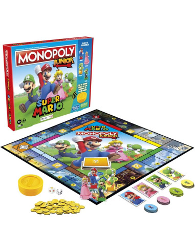 Juego de Mesa Monopoly Junior: Super Mario