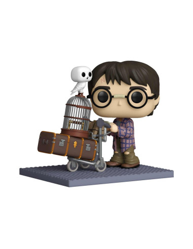 Funko POP Deluxe Harry Potter Anniversary Figura Harry Pushing Trolley