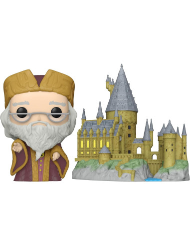 Funko Pop! Town: HP Anniversary - Albus Dumbledore With Hogwarts - Harry Potter