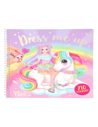 Cuaderno con calcomanías YlviDress me up