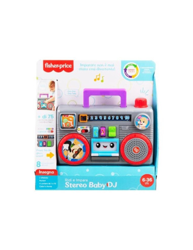 Aprender Y Jugar Boombox Fisher Price