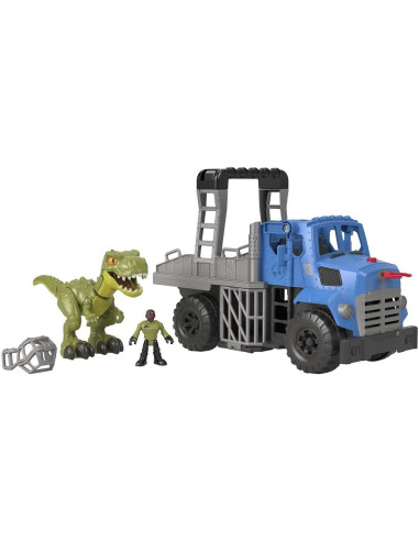 Imaginext Jurassic World 3 Camión transportador de Dinosaurios