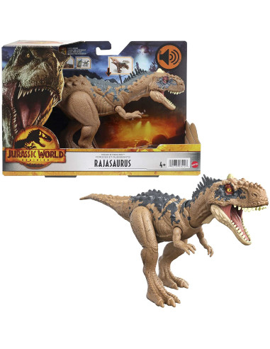 Jurassic World Rajasaurus Ruge y Golpea