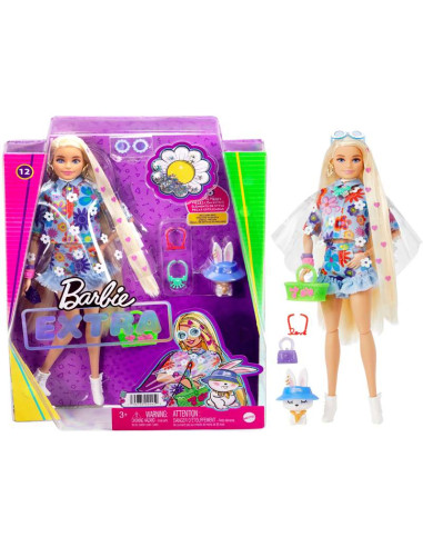 Barbie Extra - Muñeca Flower Power