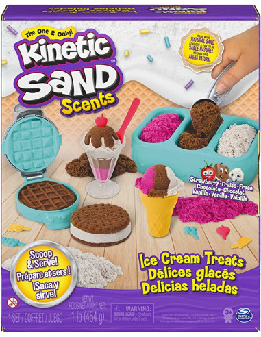 Kinetic Sand Árena Mágica Set Delicias Heladas

 