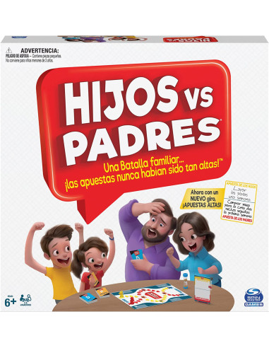 Hijos Contra Padres Juego de Mesa