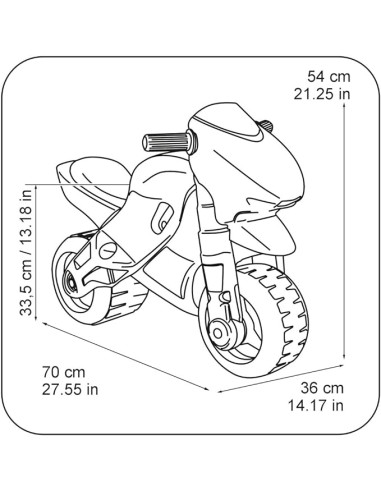 Motofeber 2 Racing Pink, correpasillo de color...