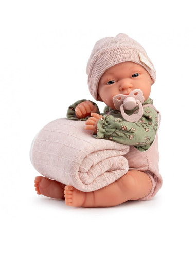 Muñeca Recién Nacida Baby Toneta Pana 33 cm