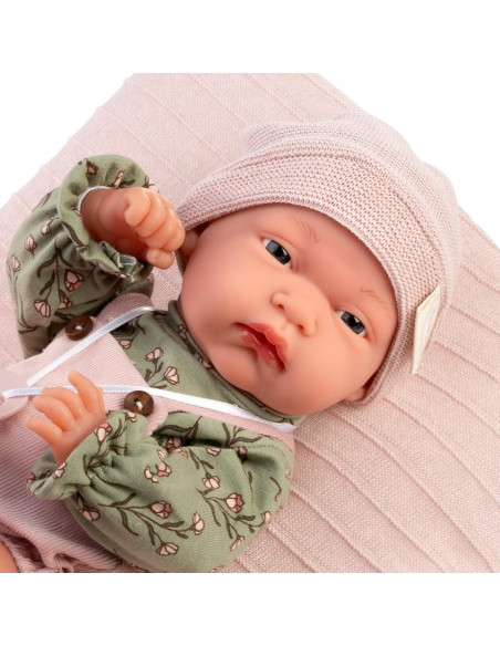 Muñeca Recién Nacida Baby Toneta Pana 33 cm