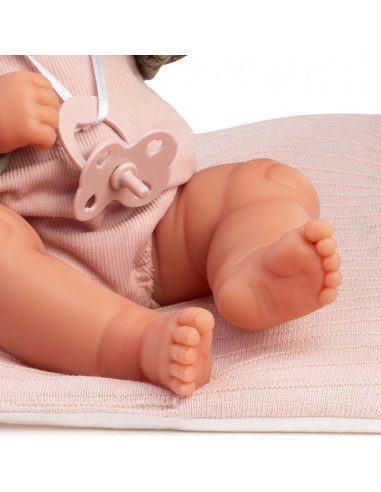 Muñeca Recién Nacida Baby Toneta Pana 33 cm
