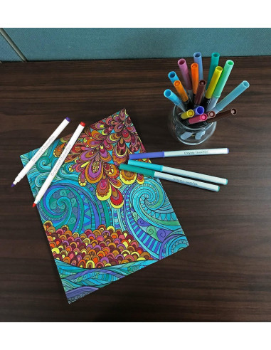 Crayola - Super Tips, Rotuladores Lavables de...