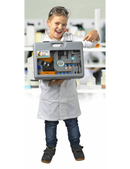 Set Microscopio Con Maleta Bresser