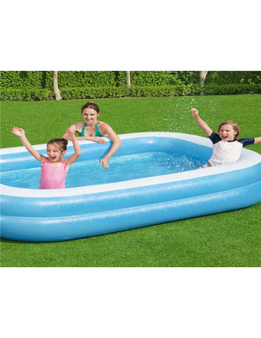Piscina inflable rectangular Bestway 262x175x51...