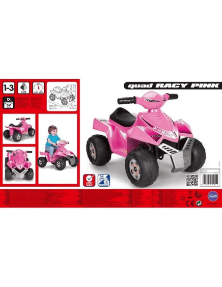 Quad Racy Pink