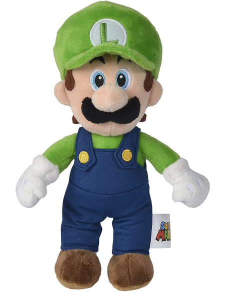 Peluche Super, Luigi, Yoshi, Toad 20 cm. Varios modelos 