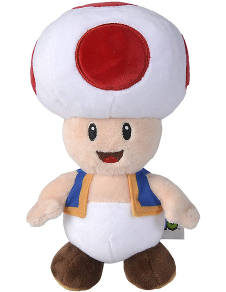 Peluche Super, Luigi, Yoshi, Toad 20 cm. Varios modelos 
