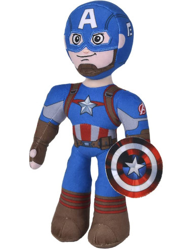 Peluche Capitán América 25cm