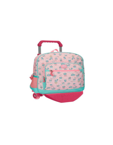 Movom Mochila Doble 44cm con Carro cactus
