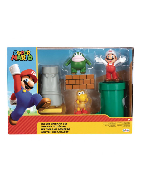 Super Mario Diorama Set Desierto