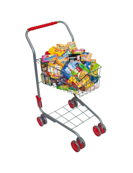 Carrito de Supermercado con Accesorios