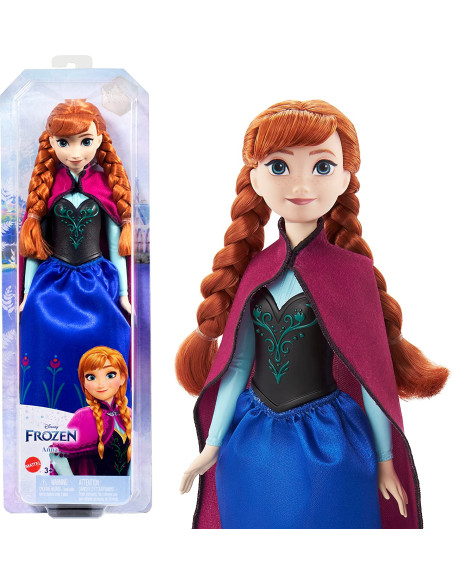 Disney Frozen Anna viajera Muñeca