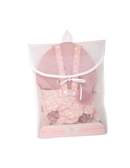 PORTABEBE ROSA (PARA MUÑECOS DE 40-45 CM