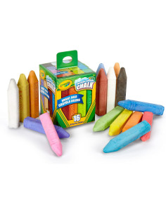 CRAYOLA — Tizas de Colores Tamaño Maxi para Dibujar en...