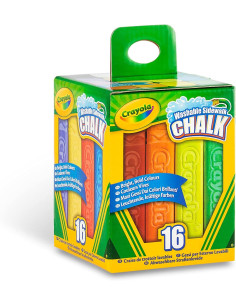 CRAYOLA — Tizas de Colores Tamaño Maxi para Dibujar en... 2