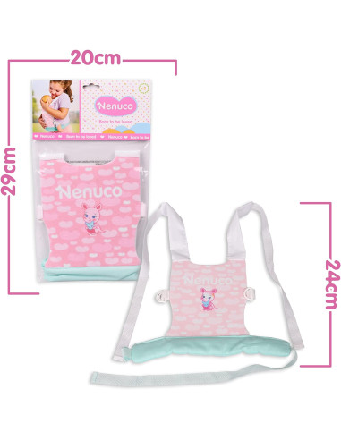 Nenuco - Portabebés, portador/mochila de tela...