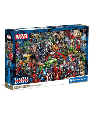 Puzzle Impossible Marvel Avengers 1000 Piezas...