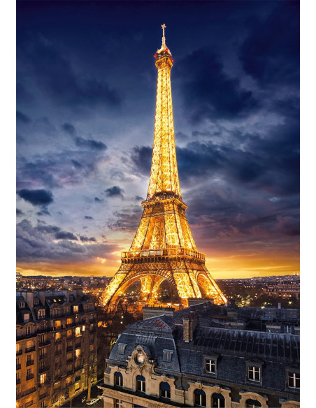 Puzzle 1000 piezas Torre Eiffel iluminada