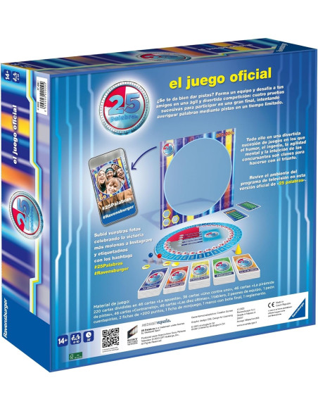 Juego de Mesa TV 25 Palabras