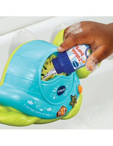 Tortuga para el baño Baby Burbujas