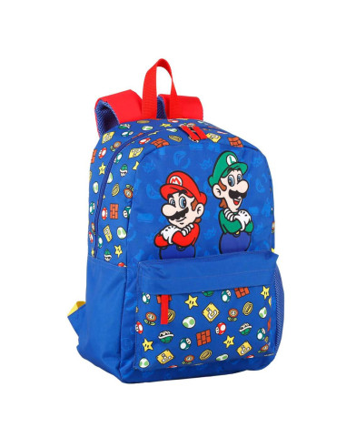 Mochila Mario y Luigi Super Mario Bros 41cm