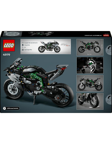 LEGO Technic Moto Kawasaki Ninja H2R Juguete de...