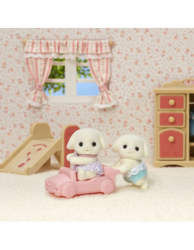 Sylvanian Families - Gemelos Conejo Flor