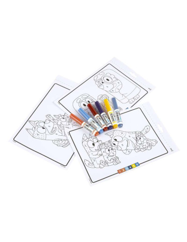 Crayola Álbum para Colorear por Números Bluey