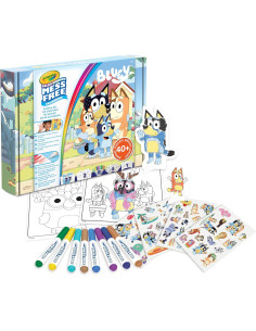 CRAYOLA - Color Wonder, Bluey Juego de Regalo Sin Manchas