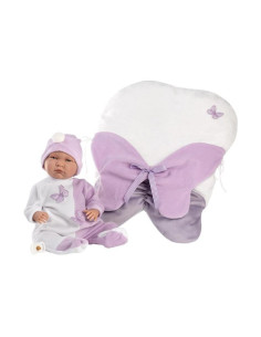 Vestido Con Mantita Muñeca 42 Cm 2