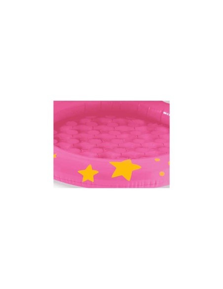 Piscina Hinchable Infantil Intex Gatounicornio con Techo y Suelo Acolchado 102x102cm