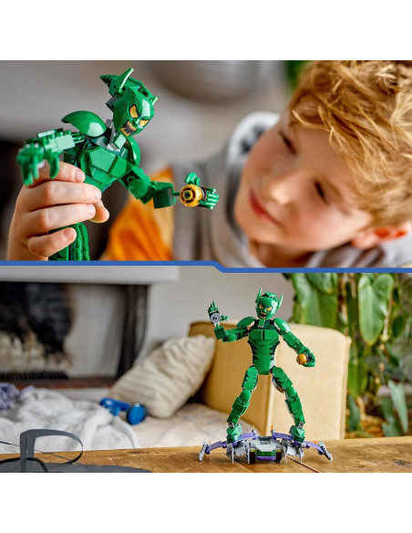 LEGO Marvel Figura para Construir: Duende Verde Articulada