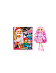 RAINBOW HIGH Watercolour & Create DIY Purple Eyes Muñeca...